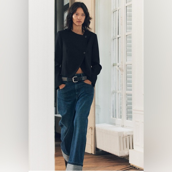 Zara ZW collection size, large cropped jacket NWT. - Picture 8 of 10